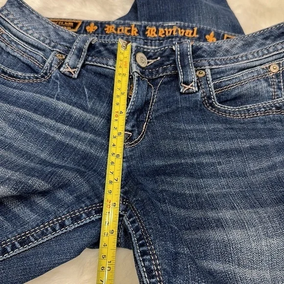 Rock revival Steffen skinny jeans, size 28/30 - Picture 4 of 17